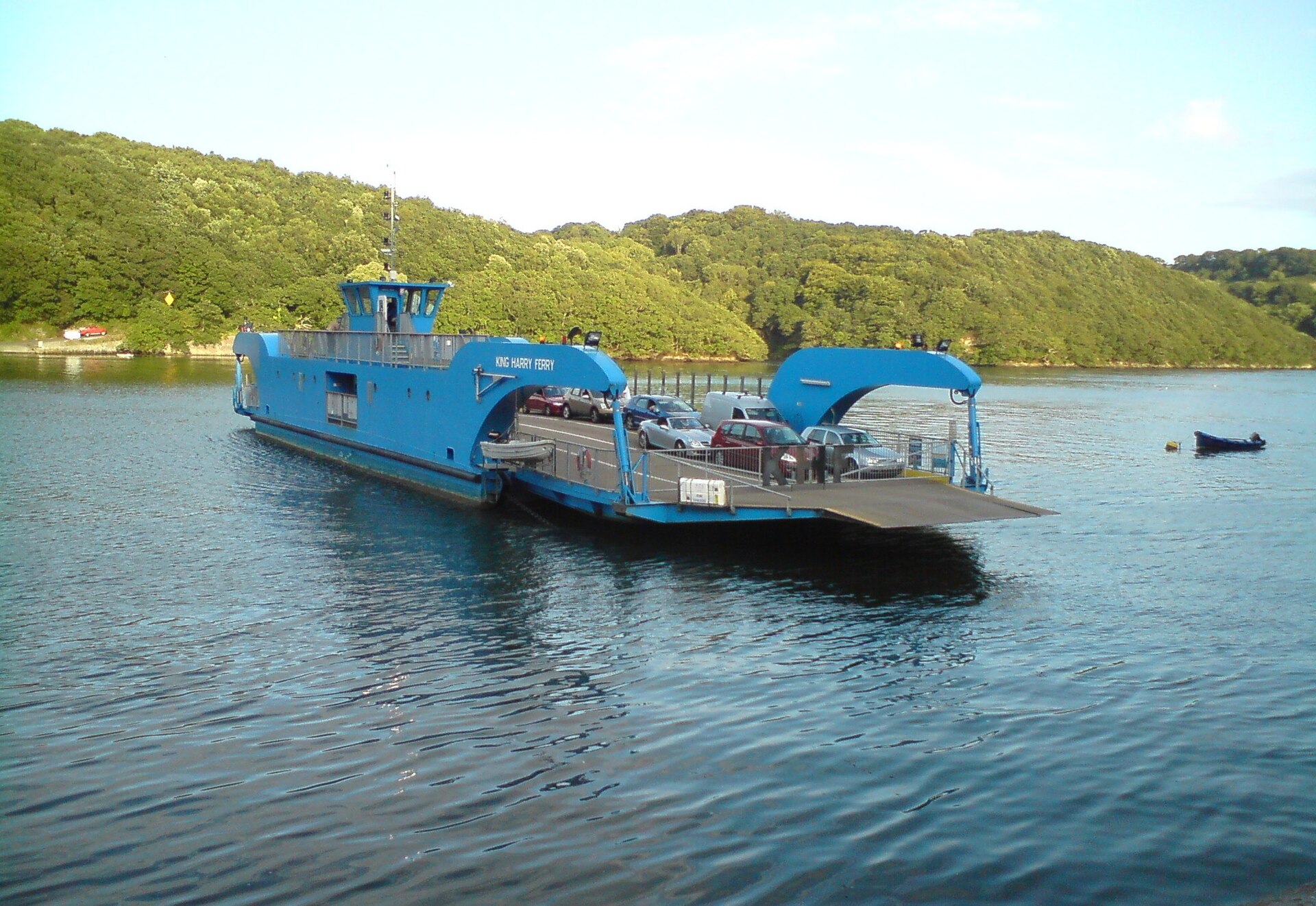 King Harry Ferry عبور نهر فال